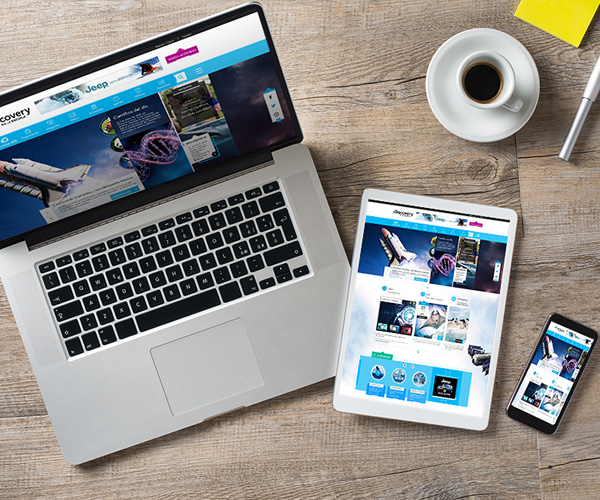 Production of original apps and responsive websites.